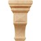Ekena Millwork 7"W x 7 3/4"D x 14"H Jumbo Woodruff Wood Corbel, Red Oak CORW07X07X14WFRO - alternate 3